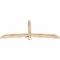 Ekena Millwork Bellingham Rough Sawn Timber Gable Bracket, Douglas Fir, 84"W x 35"H x 4"D x 4"F, 10/12 Pitch GBW084X35X0404BEL00RDF - alternate 4